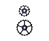 Spare Pulley Wheels Black