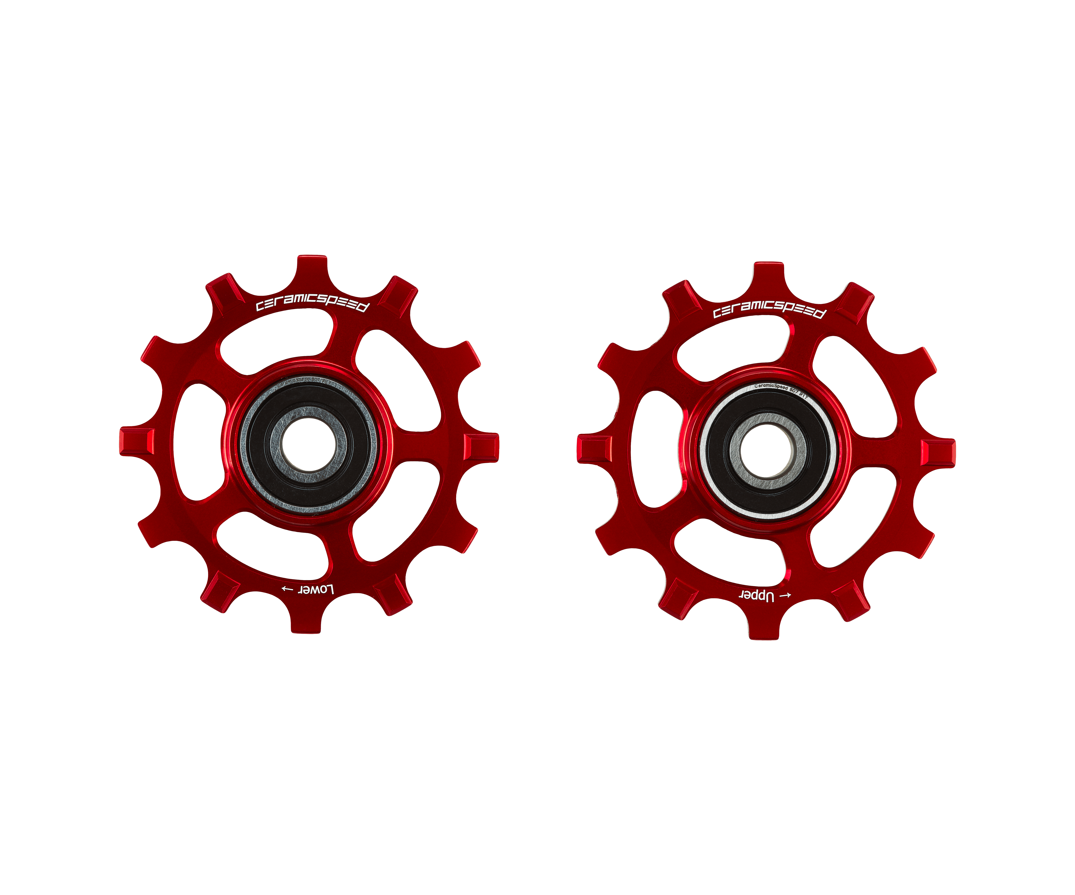 Pulley Wheels Shimano 11s Red