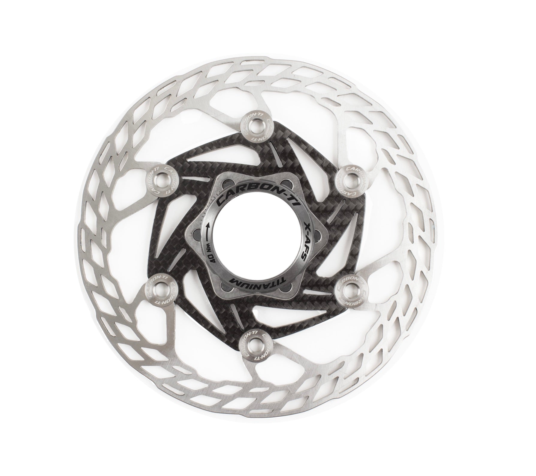 Carbon-Ti / X-Rotor SteelCarbon 3 160 Center Lock / 98g