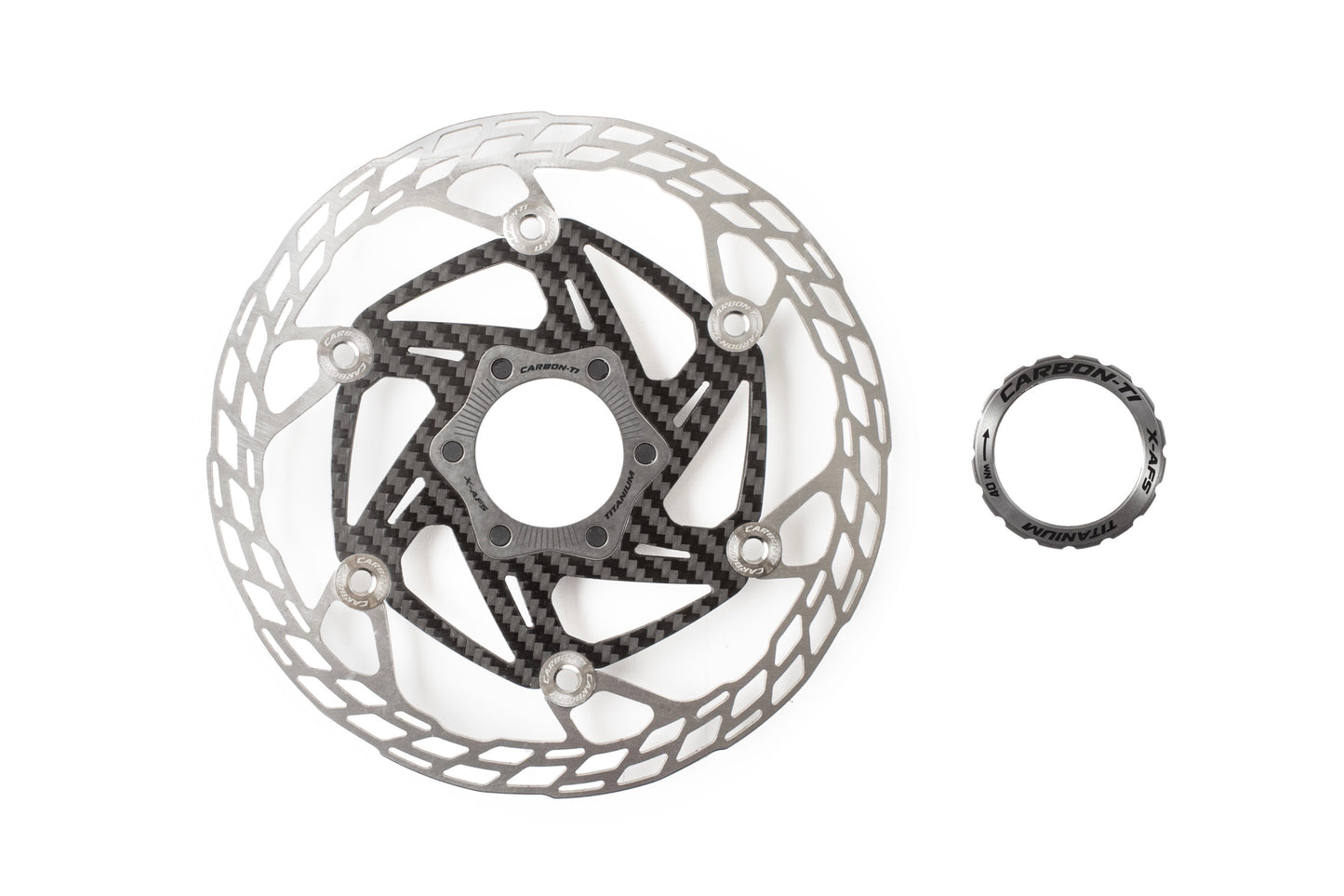 Carbon-Ti / X-Rotor SteelCarbon 3 160 Center Lock / 98g
