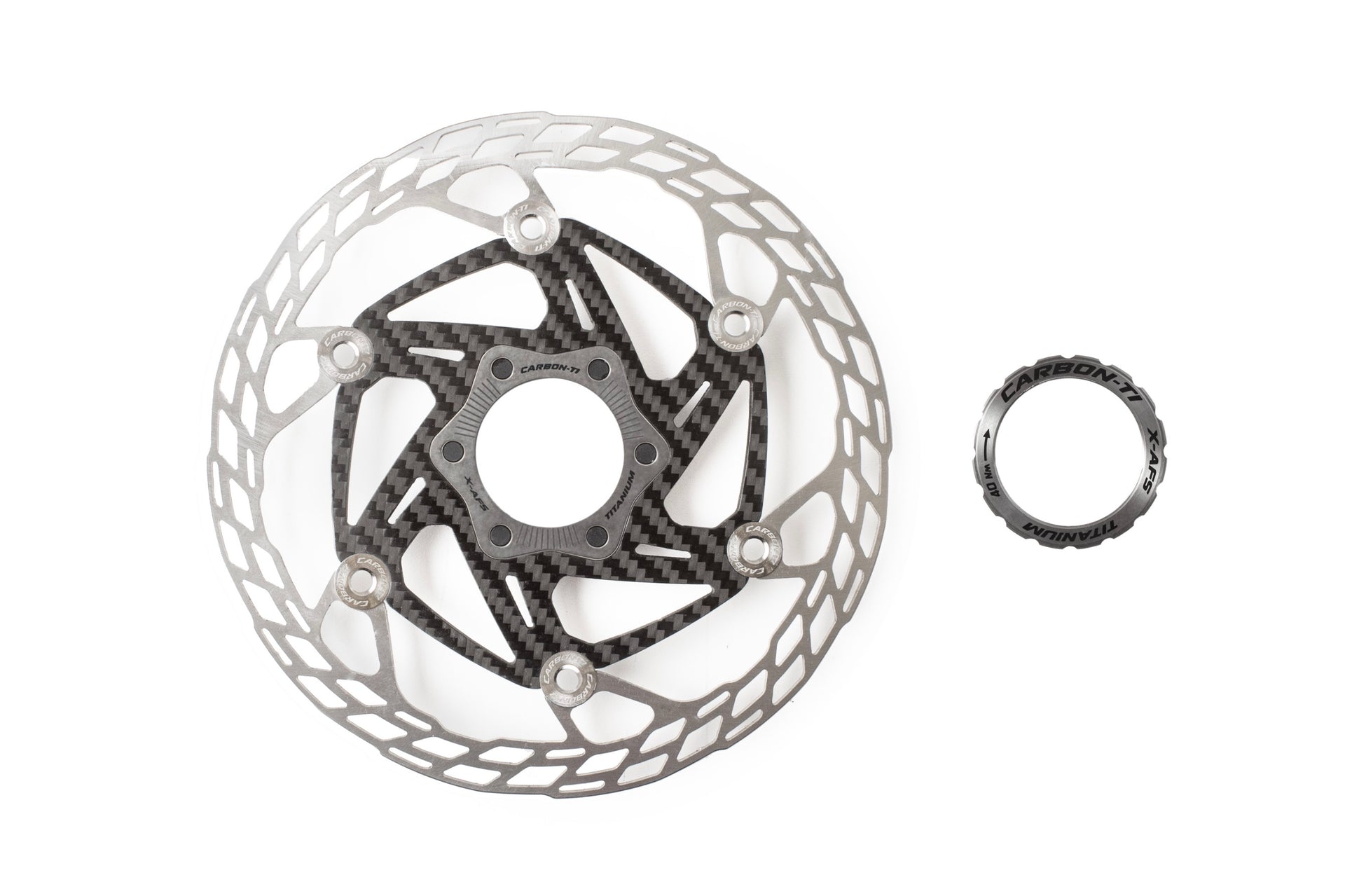 Carbon-Ti / X-Rotor SteelCarbon 3 160 Center Lock / 98g